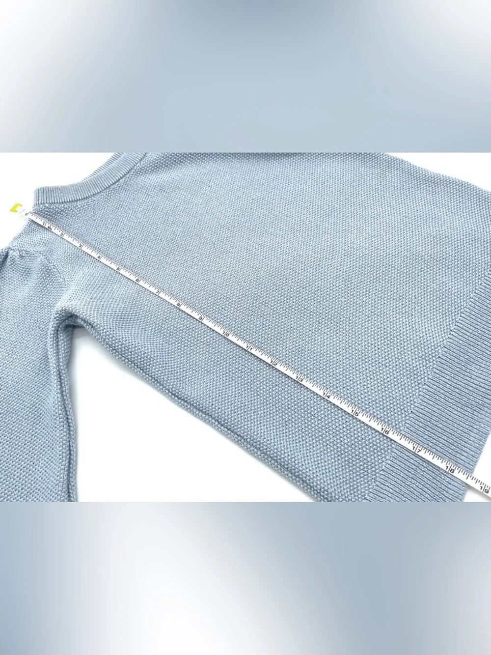 GUC Gap Girls School Uniform Lurex Seed Stitch Pullover Sweater in Blue S 6-7